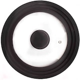 thumbnail of Tapa de sartén, ollas, cacerolas multidiámetro Universal con Borde de Silicona y Cristal con válvula de Vapor – Duroteck