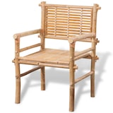 thumbnail of vidaXL 3-tlg. Bistro-Set mit Auflagen Bambus