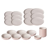 thumbnail of Ritzenhoff & Breker JASPER Teller & Schalenset  24-tlg. rosa