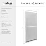 thumbnail of tectake Vliegenhor voor deurkozijnen - wit - 401198
