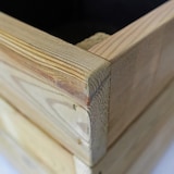 thumbnail of HORTALIA Jardinera rectangular Ghio 70x30x40 en madera tratada para exterior