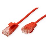 thumbnail of ROLINE UTP DataCenter Patchkabel Cat.6A (Class EA), LSOH, slim, rot, 3 m