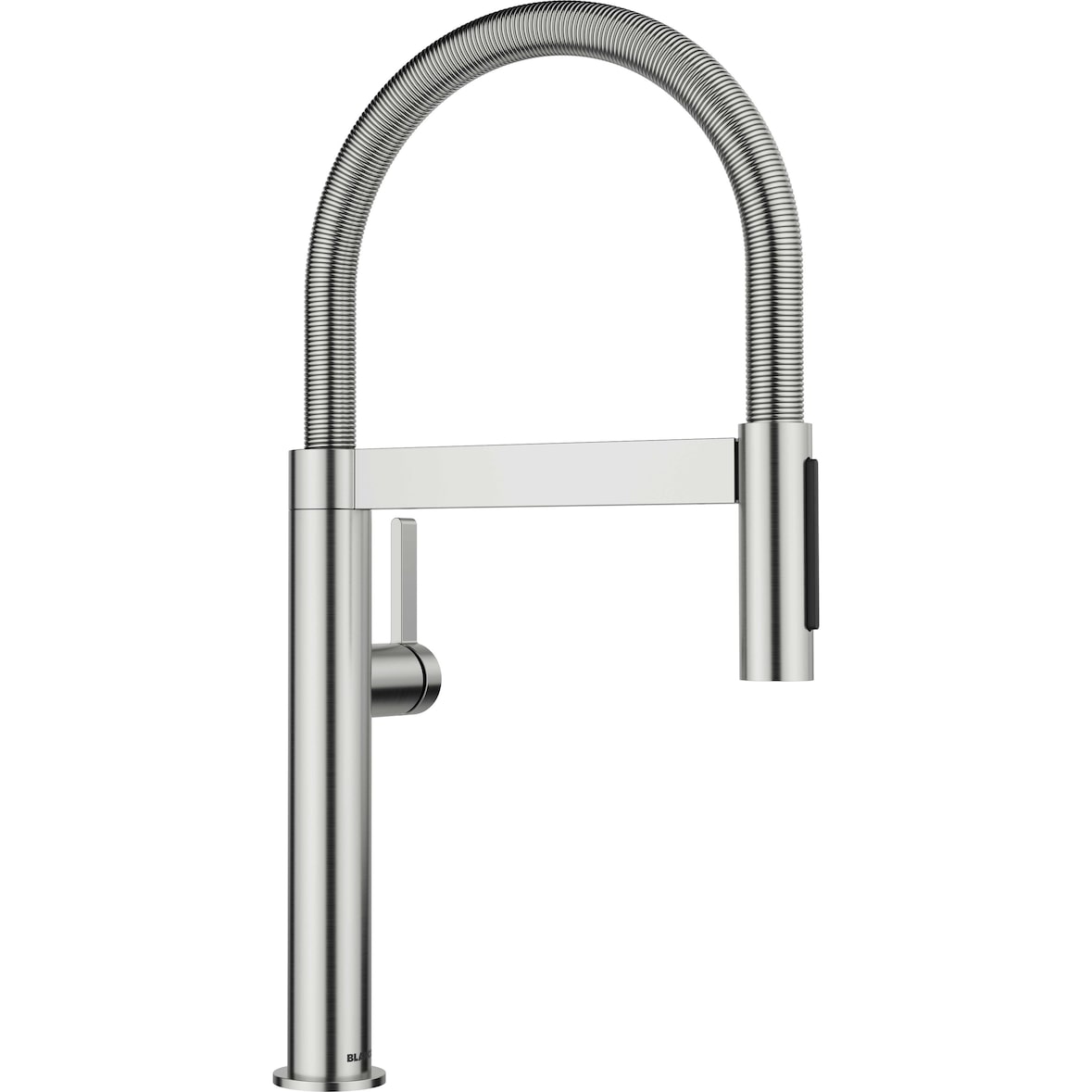 BLANCO CULINA-S II Mini Küchenarmatur Hochdruck PVD steel Schlauchbrause