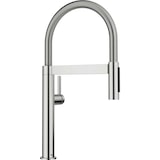 thumbnail of BLANCO CULINA-S II Mini Küchenarmatur Hochdruck PVD steel Schlauchbrause