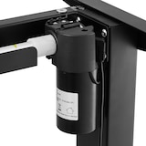 thumbnail of tectake Cadre de bureau assis debout, réglable en hauteur électriquement 85-129x65x71-121cm - noir - 403001