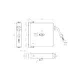 thumbnail of Schlauch mit Wasserpistole - 6 m - - ComteSteel. CombiSteel