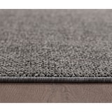 thumbnail of Teppich Schlafzimmer Unifarben Pflegeleicht Waschbar Strapazierfähig Wohnzimmer Esszimmer Rund Grau 160x160 cm – CIMA von Kadima Design
