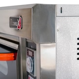 thumbnail of Romux® Four à Pizza à Gaz Butane Professionnel Simple 4x32 cm avec Sol Céramique Réfractaire de Qualité et Thermostat | Température 400 °C