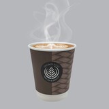thumbnail of 625 Doppelwand Double Wall Kaffeebecher 200 ml Ø 80 x 93 mm "Specialty to Go"
