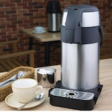 thumbnail of Pichet à pompe en acier inoxydable Olympia 2,5L