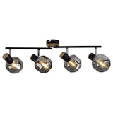 thumbnail of Näve Deckenleuchte "Fumoso" 4er Spot