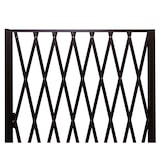 thumbnail of Rankgitter HWC-G21, Scherengitter Rankhilfe Blumenkasten Pflanzkübel, Alu+Stahl 152x90x35cm braun