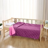 thumbnail of 2 Stück Microfaser Sommer Steppbett 155x220 – lila und pink / OEKO-TEX / kochfest 95° / Leichtsteppbett für heiße Tage / ohne Bezug verwendbar