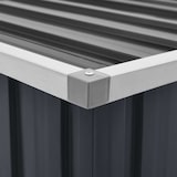 thumbnail of vidaXL Gartenbox Anthrazit 129x67x65 cm