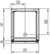thumbnail of GastroHero Tiefkühlschrank TKSN-PROFI700 | 610 Liter | Edelstahl | GN 2/1 | Umluftkühlung | Digitalthermostat | Profi Gewerbe Tiefkühler