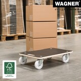 thumbnail of WAGNER Transporthilfe Multiplex MAXIGRIP 18 mm - 59 x 39 x 13,5 cm, Griff, Rollen Ø 100 mm, Tragkraft 400 kg– 20161401