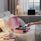 thumbnail of PRIXTON Tocadiscos Bluetooth VC600 Reproductor y Convertidor de Vinilos - Rosa