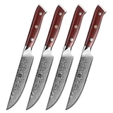 thumbnail of XinZuo - Couteaux à steak Damas 4 pièces - Série B13R Yu