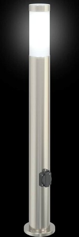 thumbnail of vidaXL Pollerleuchten mit Auslass 3er 80 cm Edelstahl IP44