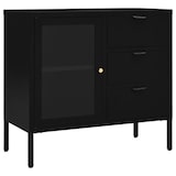 thumbnail of Helloshop26 - Buffet Sideboard Kommode Kleiderschrank Aufbewahrungsmöbel Organizer für Küche Wohnzimmer Lounge 75 x 35 x 70 cm 02_0036122
