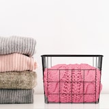 thumbnail of Relaxdays Drahtkorb 3er Set, rechteckig, Gitterkorb zur Aufbewahrung, HBT: 15,5 x 28 x 20 cm, Deko Metallkorb, schwarz