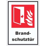 thumbnail of Brandschutztür Brandschutz Aufkleber A2 (420x594mm)