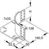 thumbnail of Niedax Anbaueck REK 110
