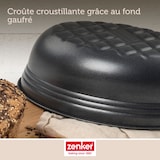 thumbnail of Moule à pain ovale 26 x 16 cm Zenker Black Metallic