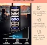 thumbnail of Vinsider 89 Built-In Trio Built-In Weinkühlschrank 5 – 18 °C Touch-Bedienfeld Holzregale Schwarz BRAND_75368113