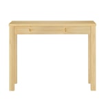 thumbnail of Schreibtisch Laptoptisch Beistelltisch Schmaler Esstisch 100x45 Kiefer Natur V-90.70-55A100x45