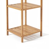 thumbnail of Estante arqueada em bambu com 3 níveis Canoply 110.5x37x35cm Natural Thinia Home