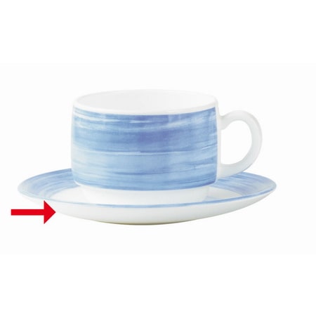 6 x Kaffeeuntertasse 14 cm