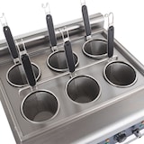 thumbnail of GastroHero Elektrischer Nudelkocher – 6 Siebe, 24,75 L Kapazität, Edelstahlgehäuse, leistungsstark & energieeffizient für Profiküchen