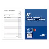 thumbnail of Bloco empregado de mesa duplicado 105x155 mm