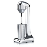 thumbnail of Arendo Getränkemixer elektrisch, 500 ml, 100 W, 2 Geschwindigkeitsstufen, für Protein Drinks Smoothies Eischnee Cocktails, Silber