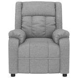 thumbnail of vidaXL Massagesessel Elektrisch Hellgrau Stoff