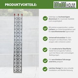 thumbnail of TRUTZHOLM 1x Auffahrrampe klappbar 228 cm Traglast 340 kg Alu grau gelocht Rampen Motorradrampe