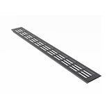 thumbnail of Aluminium Lüftungsgitter Stegblech Abluft b 60mm x L 600mm Anthrazit RAL7016