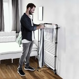 thumbnail of Estendal Interior 3 Níveis Secador de Roupa Dobrável sobre Rodas Tancarville Preto 93 x 71 x 131 cm VILEDA