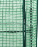 thumbnail of Helloshop26 - Aiuola rialzata/fioriera con copertura effetto rattan 40 x 40 x 140 cm bianco 02_0038778