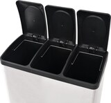 thumbnail of vidaXL Recycling Treteimer Edelstahl 54 L