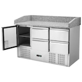 thumbnail of Meuble à Pizza Réfrigéré Compact 600x400 - 1 Porte et 4 Tiroirs - Dynasteel