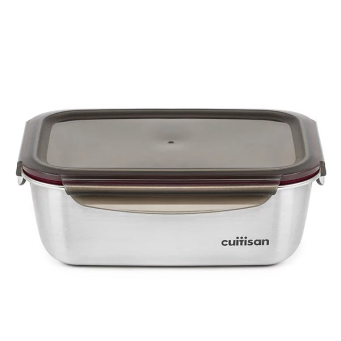 Cuitisan – Boite alimentaire rectangulaire en inox compatible au micro-ondes – 2800ml