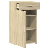thumbnail of Helloshop26 - Buffet Sideboard Kommode Kleiderschrank Aufbewahrungsmöbel Organizer Küche Wohnzimmer Sonoma-Eiche 50 x 42,5 x 93 cm 02_0031576