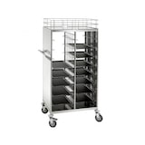 thumbnail of Tablett-Transportwagen/Abräumwagen 2 x 8 Tablett