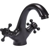 thumbnail of Bateria umywalkowa RETRO BLACK, bateria vintage, bateria mieszaczowa