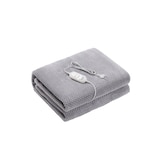 thumbnail of Sogo elektrische XL-Decke aus Coral Fleece und Polyester, 150×80 cm, 60W, weich und schnell warm, Farbe Grau