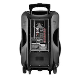 thumbnail of Enceinte mobile active à LEDs RVB USB/BT/SD/FM 800W 15"/38cm + pied
