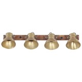 thumbnail of vidaXL Wandlampe Industriestil Messing 90x25 cm E27