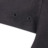 thumbnail of METRO PROFESSIONAL Herrenkochjacke 3/4 Ärmelig, Größe M, Jeans Optik, schwarz